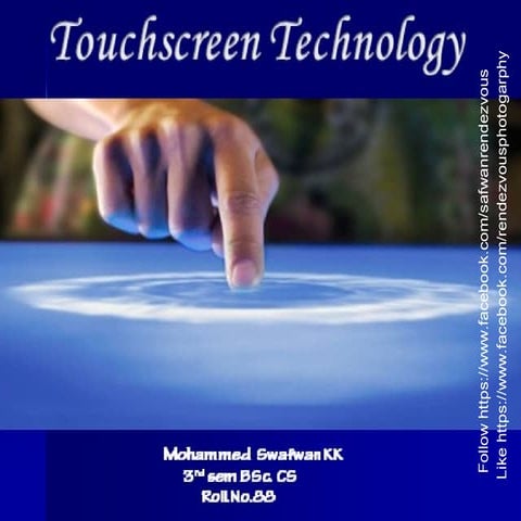 Touchscreen technology