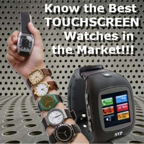 Touchscreen watches | PPTX