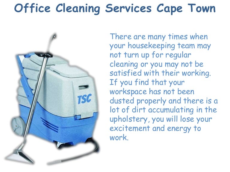 Choose Office Cleaning Services Cape Town