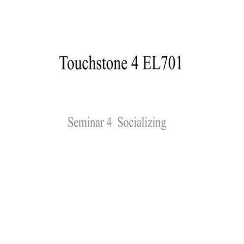 Touchstone 4 sem4