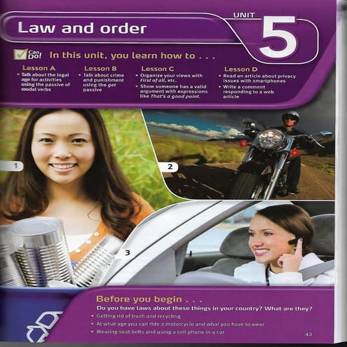 Touchstone level 4 unit 5