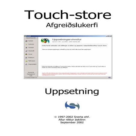 Touch storeinstruc