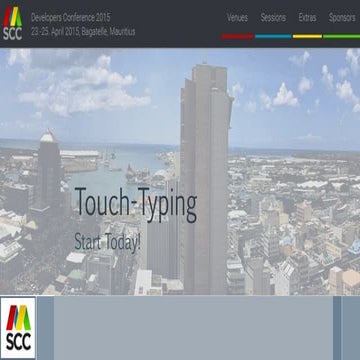 Touch-Typing, Start Today!