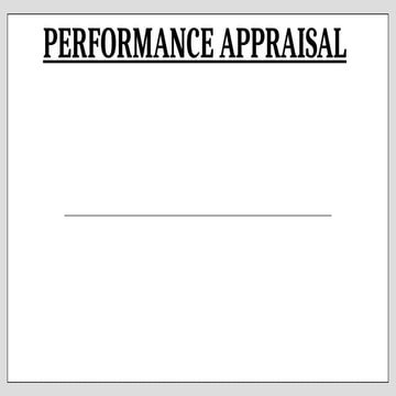 toupload.pptx performance appraisal in management