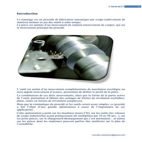 fabrication mecanique