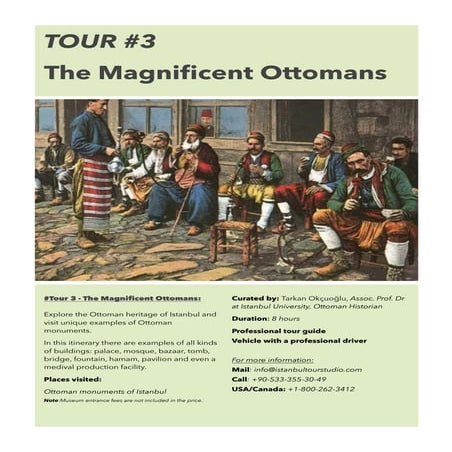 The Magnificent Ottomans Tour