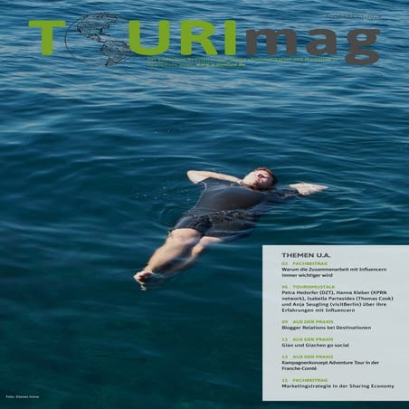 TOURImag 1-2016: Influencer Relations