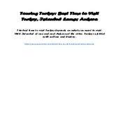 THE ROUGH GUIDE TO TURKEY PDF visual data 4