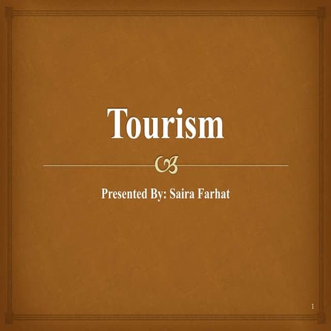 Tourism