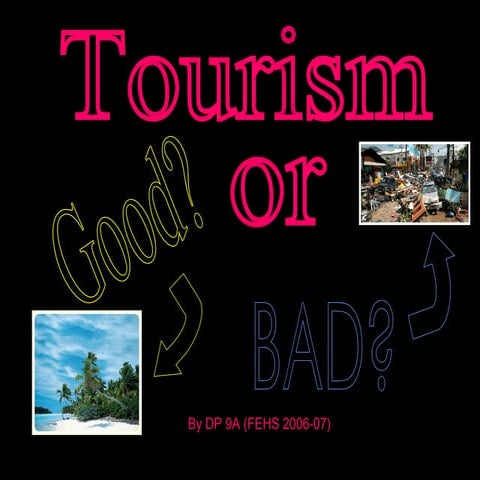 Tourism Assessment Example - Level 7