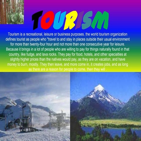 Tourism adv and dis hernán , juan