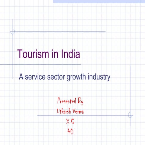 Tourism and eco tourism in india