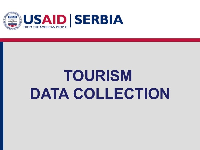 Tourism data collection