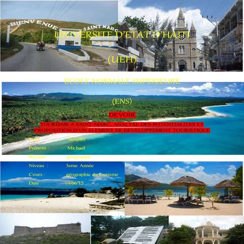 Tourisme a saint marc