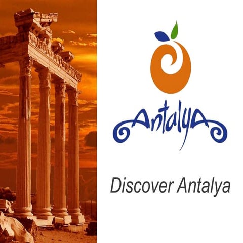 Tourism geography presentation antalya