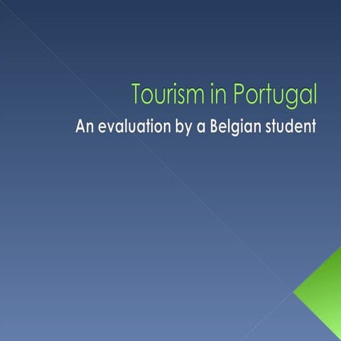 Tourism in portugal