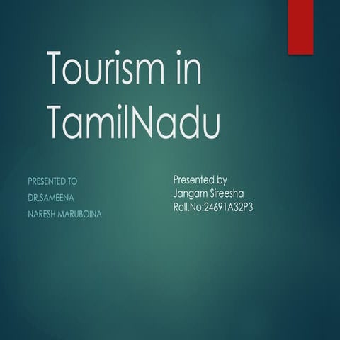 Tourism in tamil nadu to travel around tamil nadu