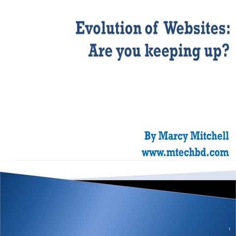Evolution of Websites in 2012