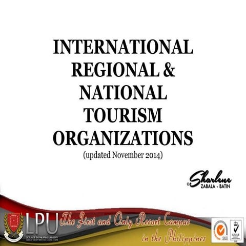 Tourism Organizations