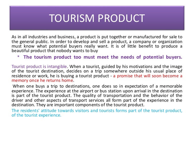 Tourism product (1)