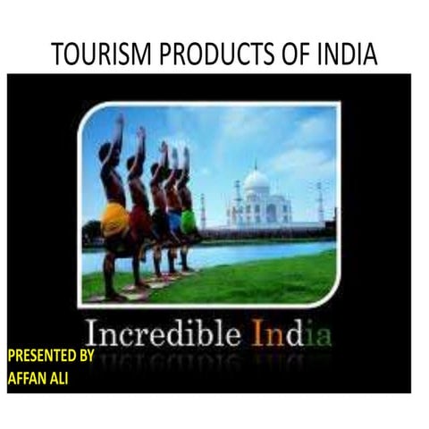 Tourism products of india