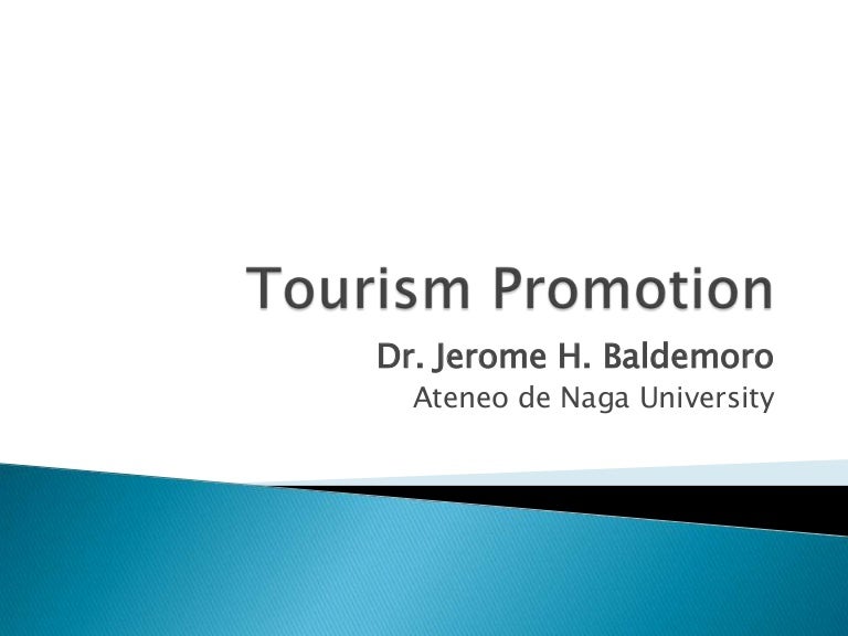 Tourism promotion