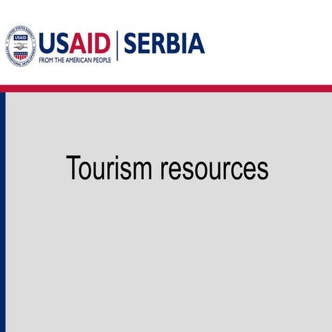 Tourism resources