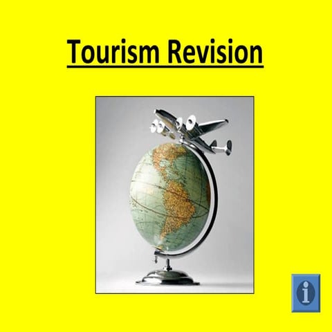 Tourism revision