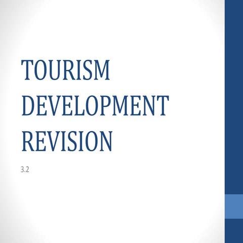 Tourism revision 2014