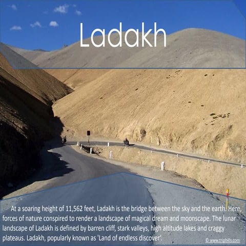 Tourist guide to ladakh