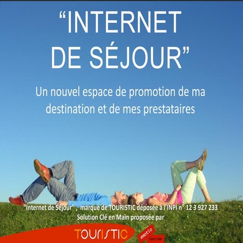 Internet de Séjour, concept de Touristic - découvrir le cocktail du numérique utile pendant le séjour