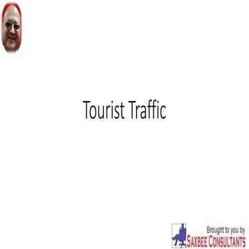 Tourist traffic