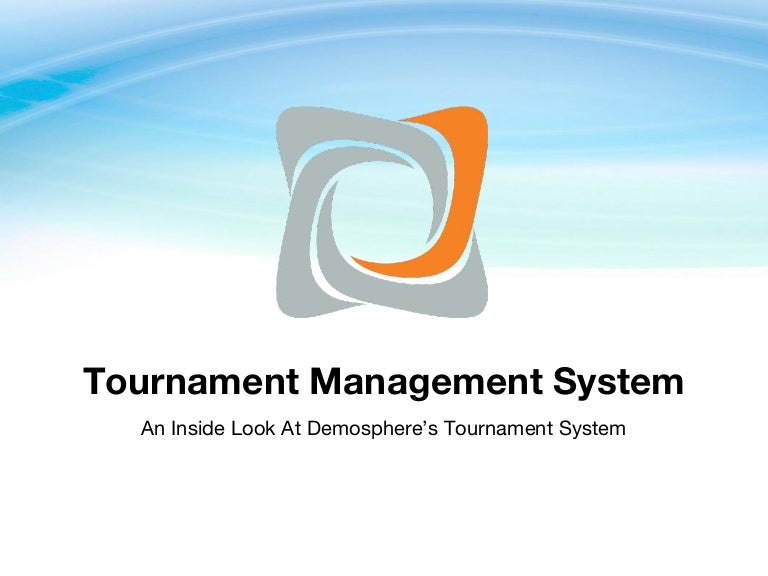 Tournament Management System