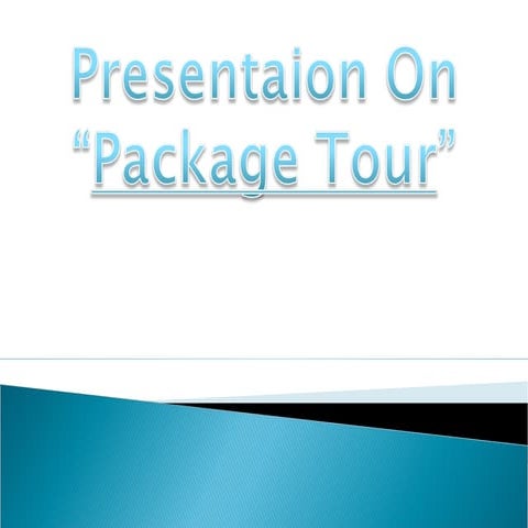 Tour package
