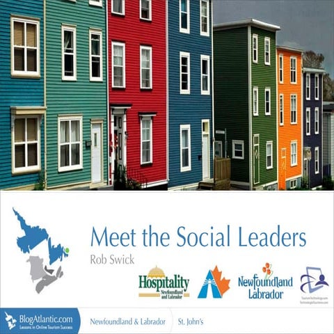 Meet the Social Media Leaders - Newfoundland & Labrador