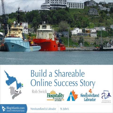 Build a Shareable Online Experience - Newfoundland & Labrador