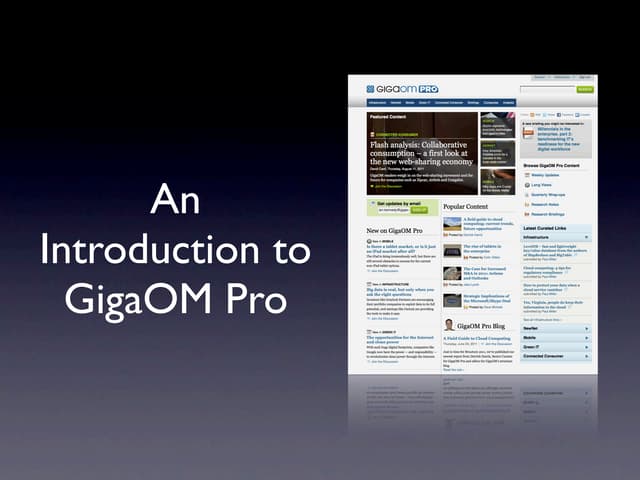 GigaOM Pro