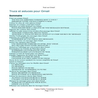 Tout sur gmail
