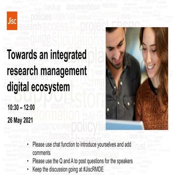 Towards an integrated research management digital ecosystem