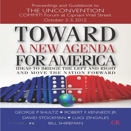 Toward a New Agenda for America