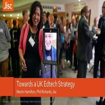 Towards a UK Edtech Strategy - Edtech Vision 2020
