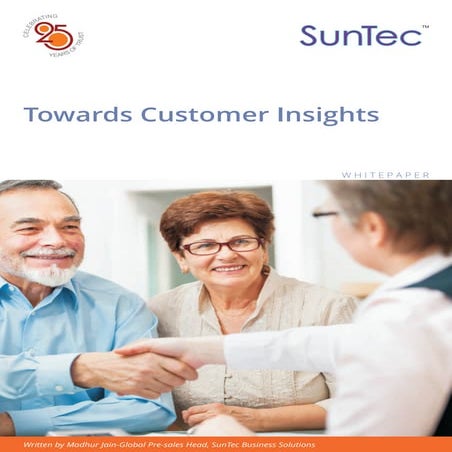 Towards Customer Insights