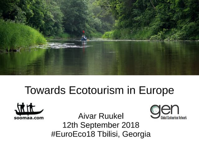 Towards Ecotourism in Europe