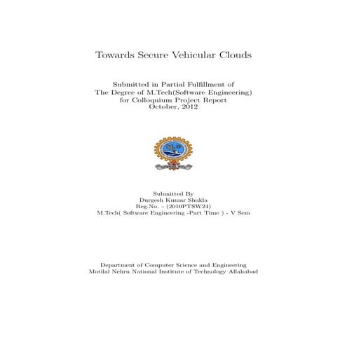 Towards secure vehicular clouds