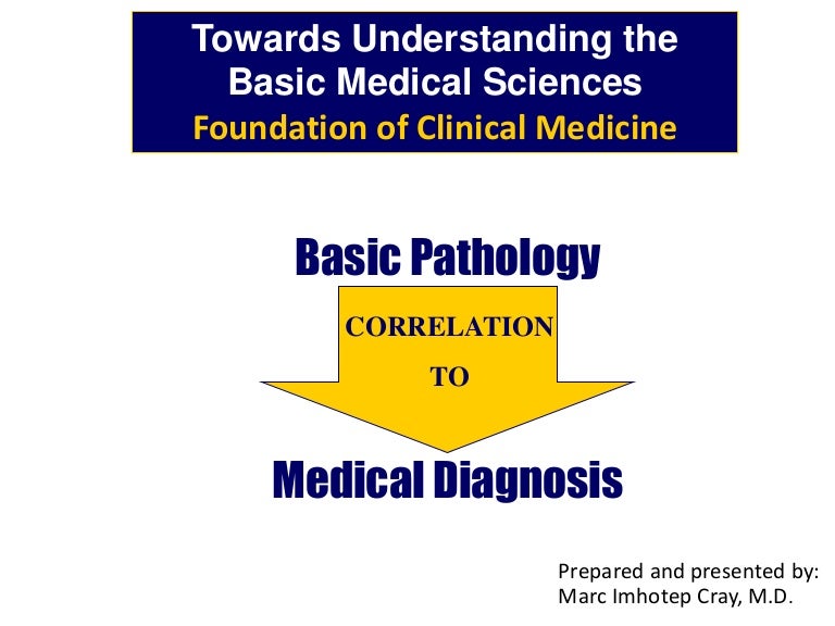 Basic Medical Sciences Foundation of Clinical Medicine