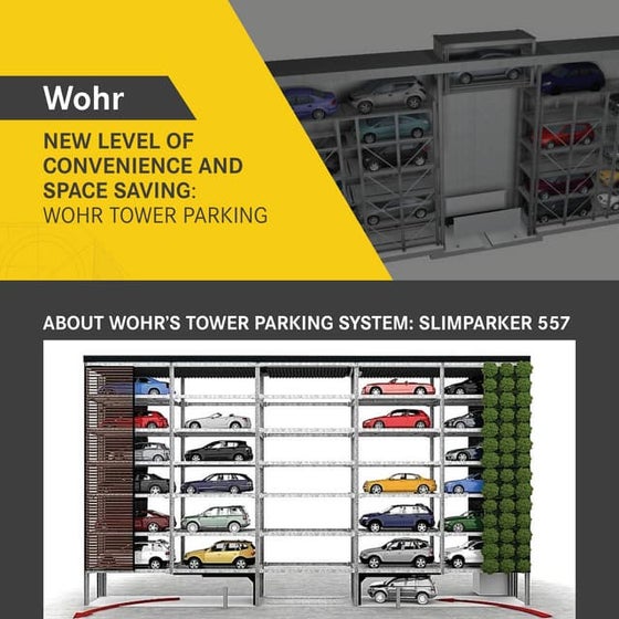 PARKSAFE 582 : AUTOMATIC CAR PARKING SYSTEM FROM WOHR | PDF | Rail ...