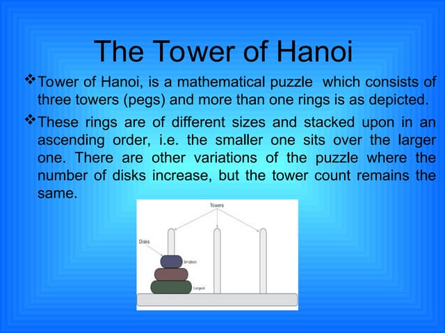 AI concept every important Tower Of Honoi.ppt