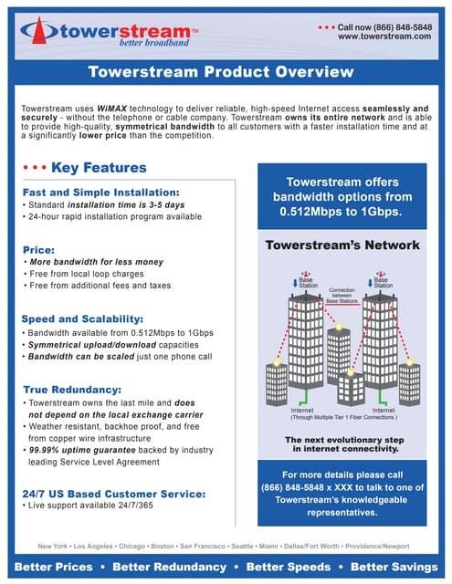 Towerstream Logo Cloud & Carrier Providers | Unified Technologies