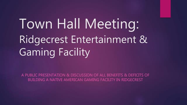 casino in ridgecrest california