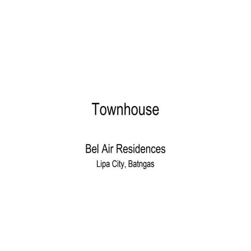 Townhouse 